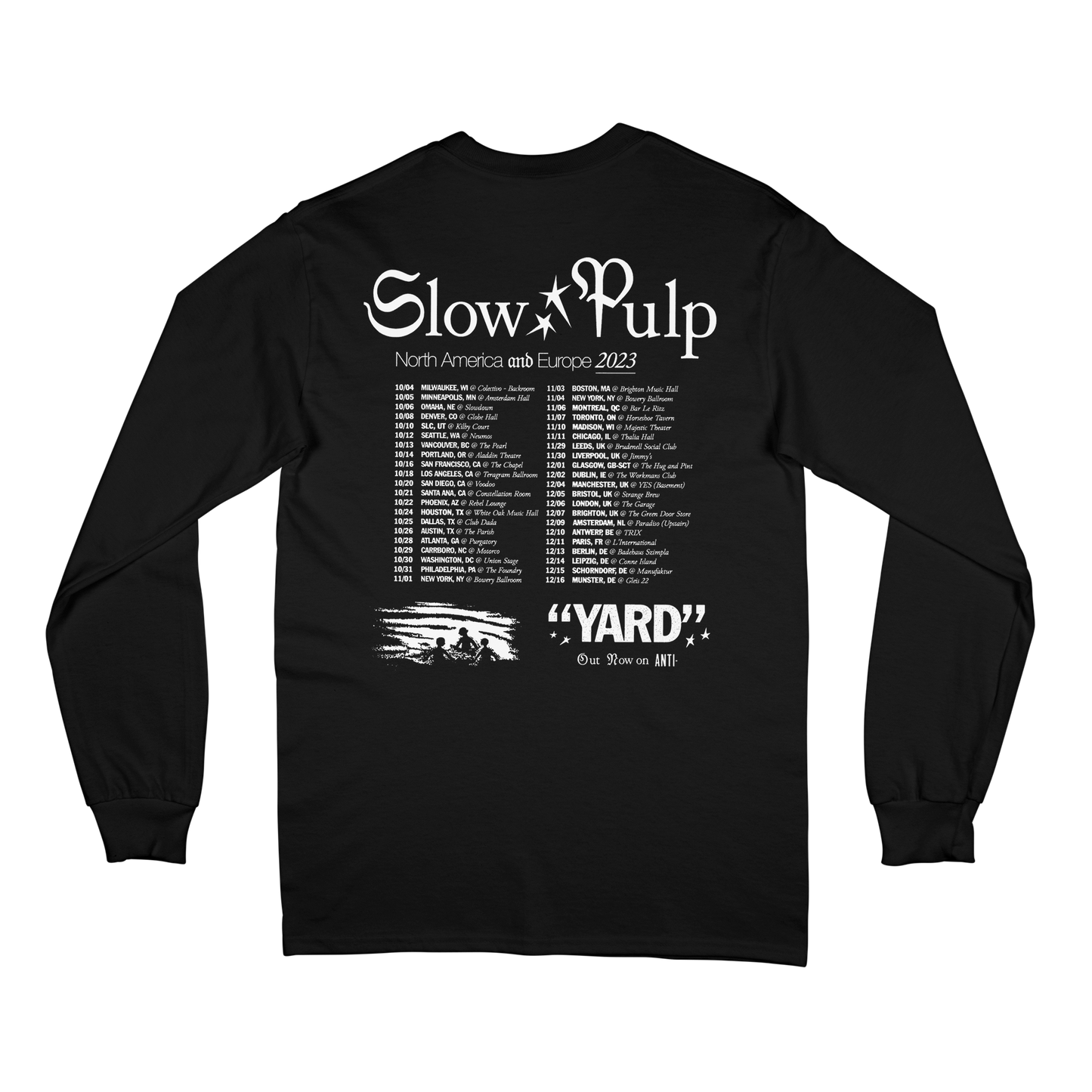 2023 YARD Tour Long Sleeve